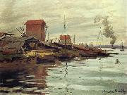Claude Monet The Seine at Petit Gennevilliers Sweden oil painting artist